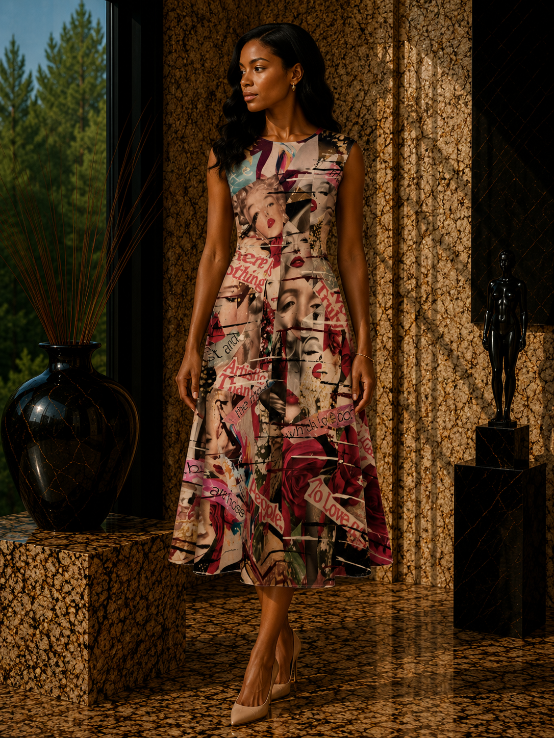 The Chorus of Borrowed Faces 2 Lena Dress