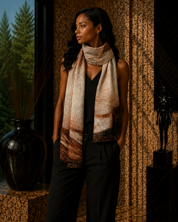Caravaggio and I Aspen Scarf