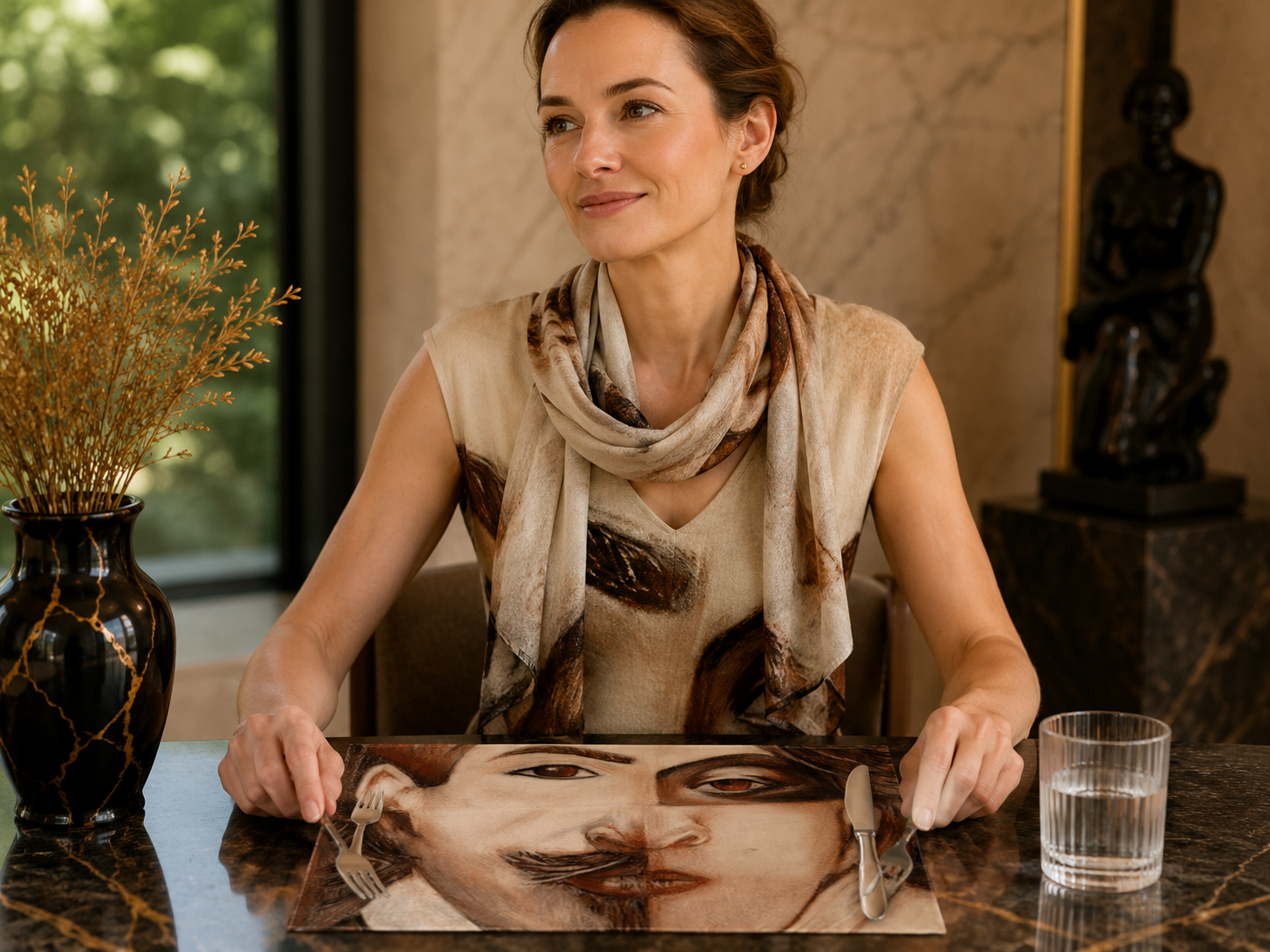 Caravaggio and I Céleste Placemats (pack of 4)