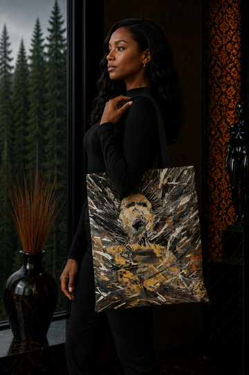 Breaking Through Maxime Canvas Tote