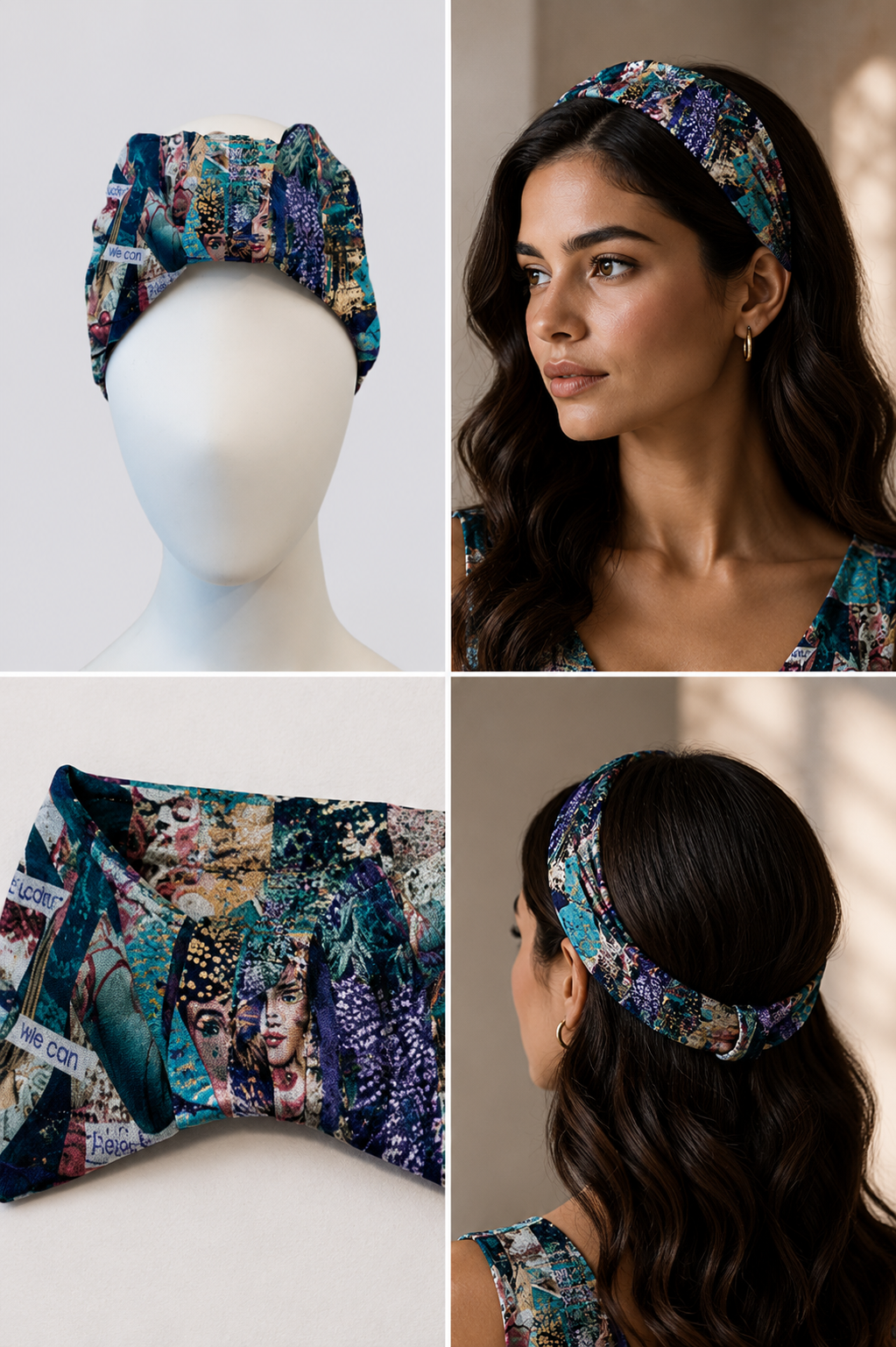 Elegance Is the Beauty That Never Fades Rosa Headband