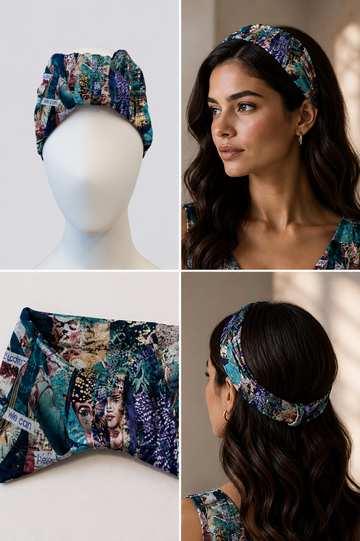 Elegance Is the Beauty That Never Fades Rosa Headband