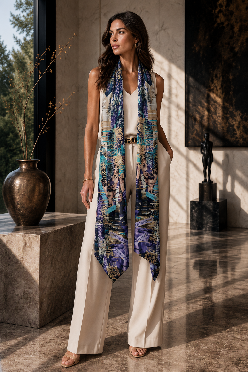 Elegance Is the Beauty That Never Fades Vivienne Scarf