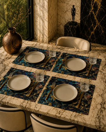 Golden Crown for Those Unseen Céleste Placemats (pack of 4)