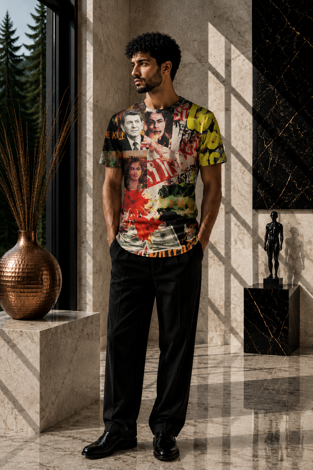 Hypocrisy in Acid Green Salvador Tee