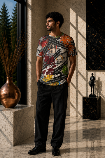 Portraits in Layers of Defiance Salvador Tee