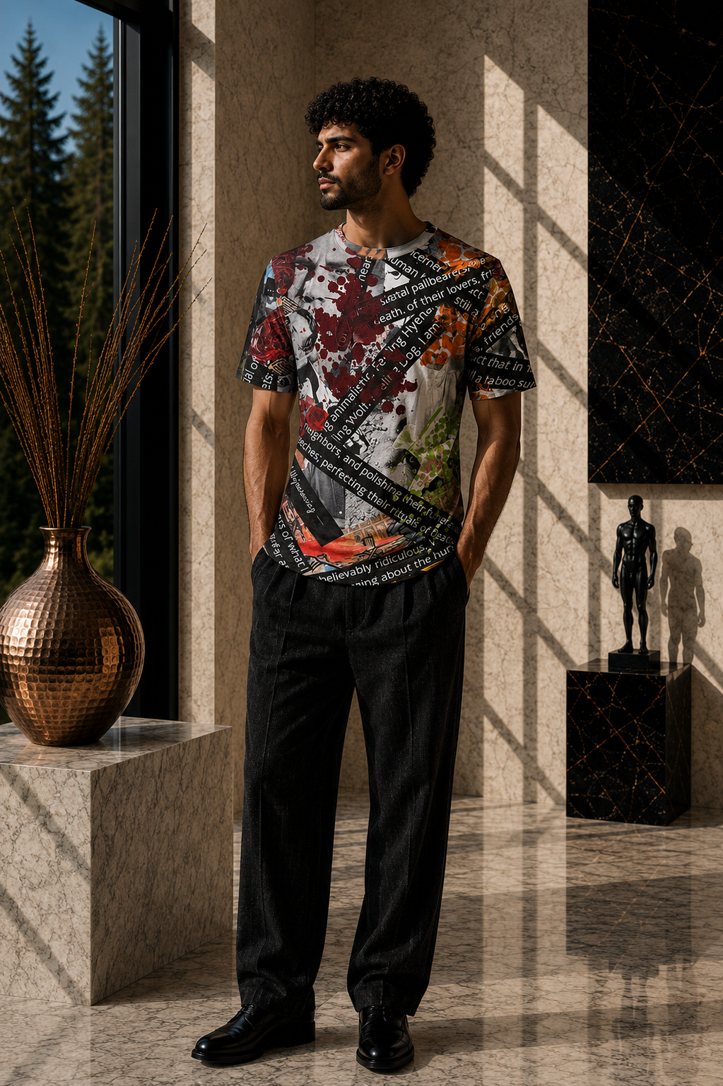 Silent Petals Fierce Voices Salvador Tee