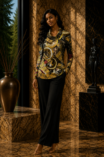 Free to Be Mia Tunic in Sweater Knit