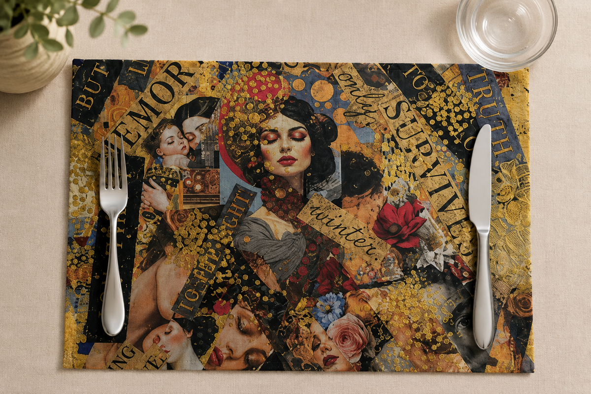 What Memory Refused to Bury Céleste Placemats (pack of 4)