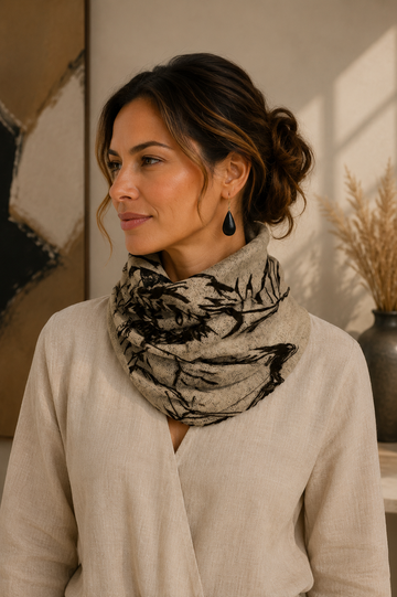 What to do! Alice Tube Scarf