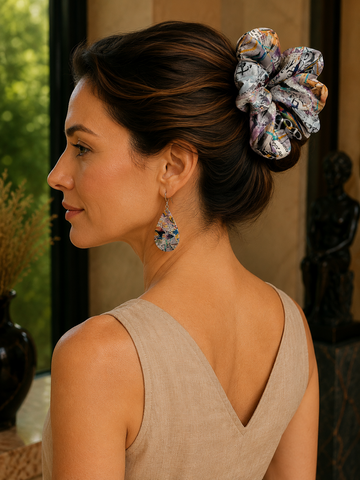 Faith Hope and Charity Juliette Jumbo Scrunchie