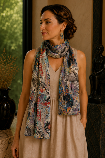 Faith Hope and Charity Aspen Scarf